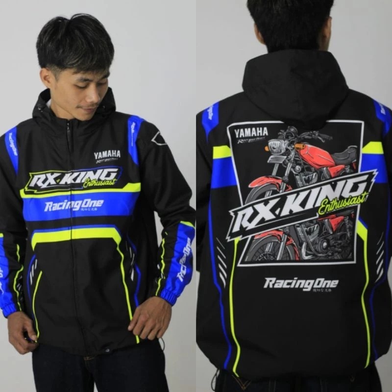 JAKET RX KING RACING ONE Desain Full Printing