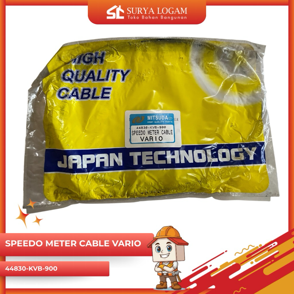 MITSUDA SPEEDOMETER CABLE/ KABEL SPEEDOMETER HONDA VARIO 44830-KVB-900