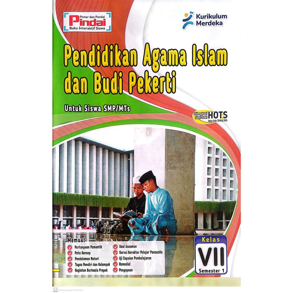 Buku LKS PAI Kelas 7 SMP/MTs kurikulum Merdeka Semester 1