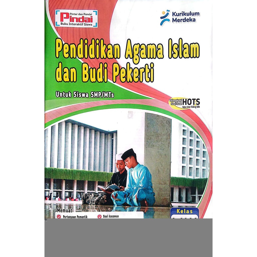 Buku LKS PAI Kelas 8 SMP/MTs kurikulum Merdeka Semester 1