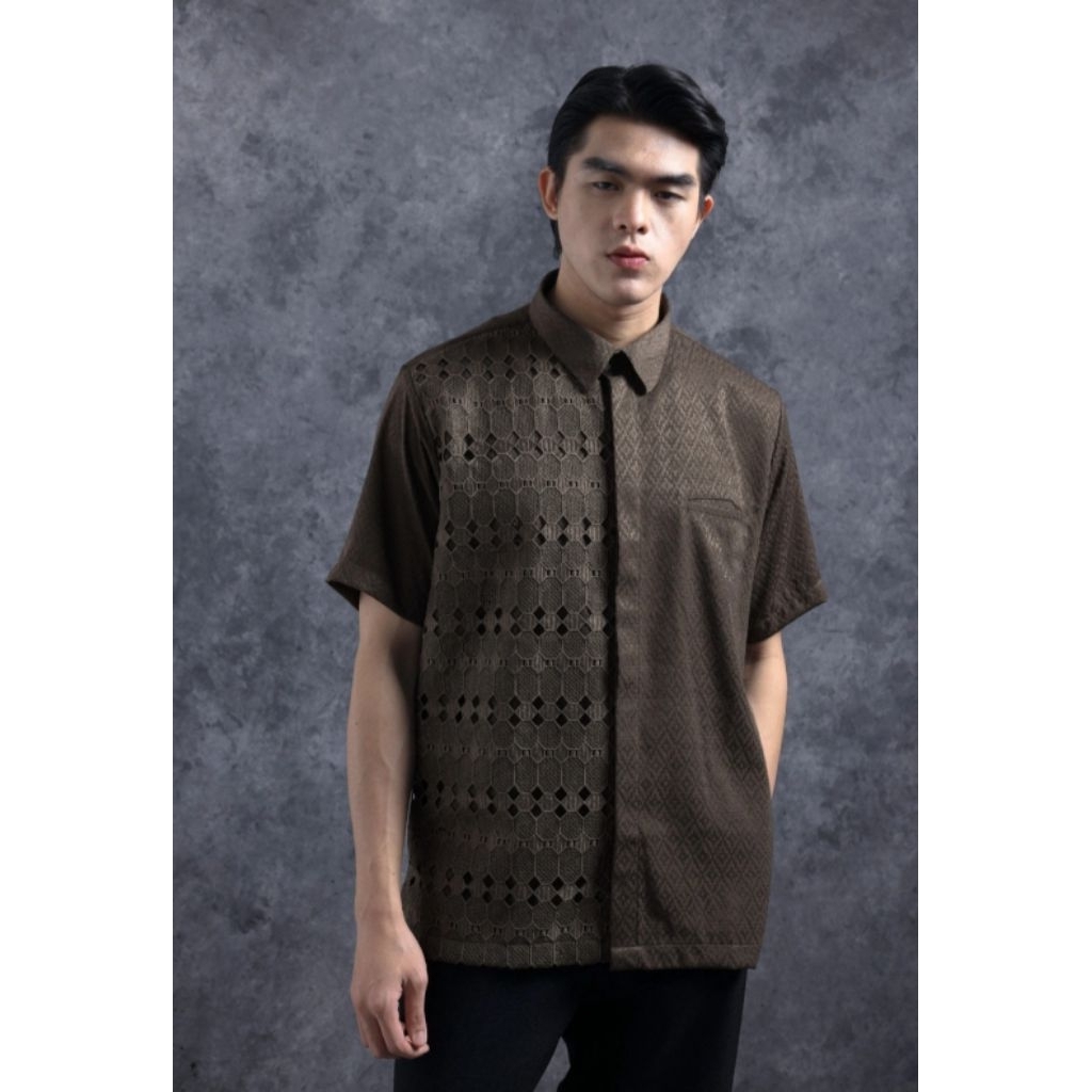 Kemeja Brokat Manggala Series by Heylocal.id / Jastip Heylocal