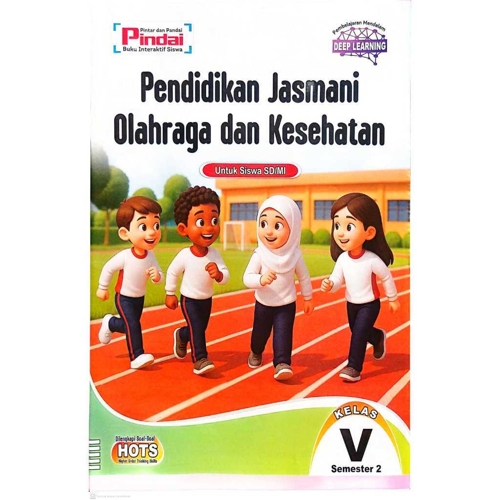Buku LKS PJOK Kelas 5 SD/MI Semester 2 Kurikulum Merdeka