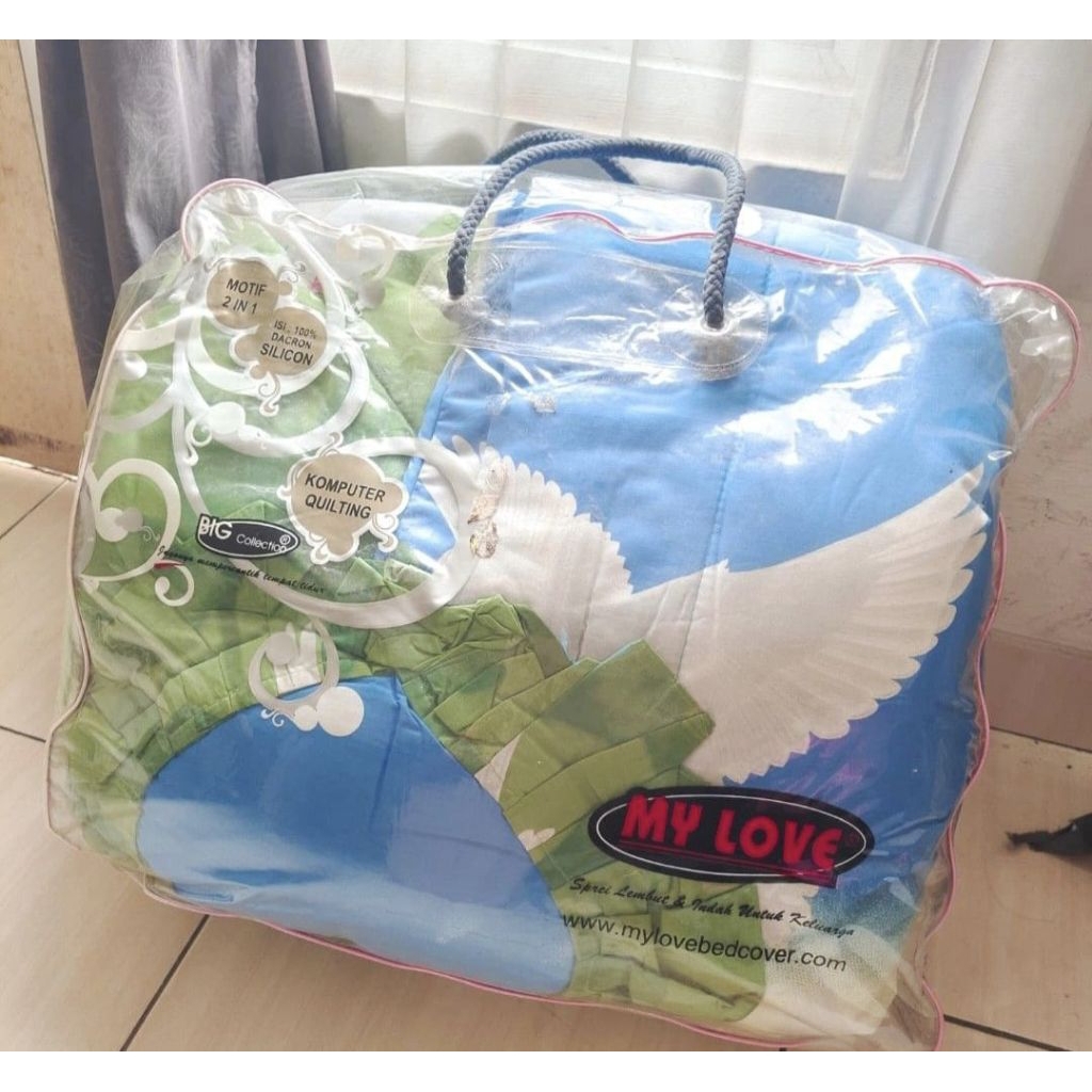 Bed cover my loveBed Cover for Couple
Merek My Love
Ukuran 180x200