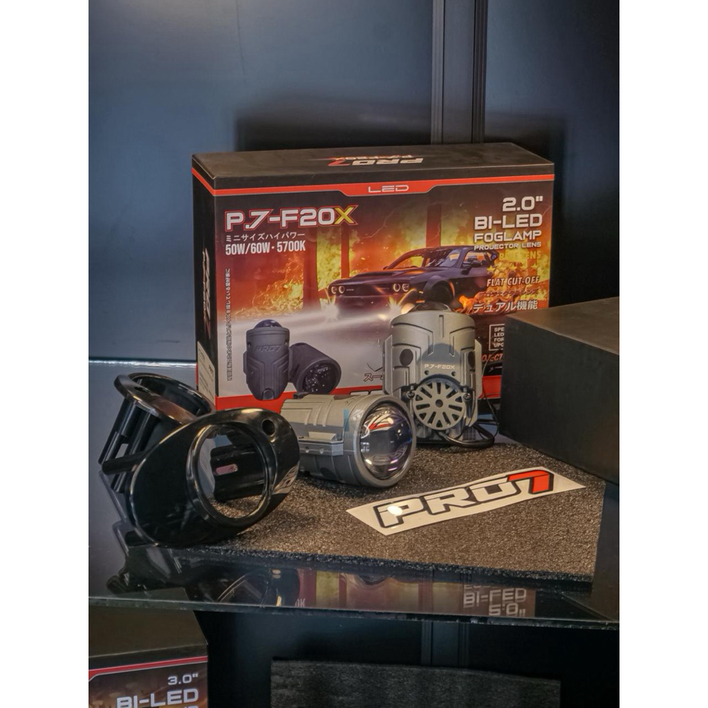 FOGLAMP PRO7 P.7-F20X | BILED FOGLAMP PROJECTOR 2 Inch PRO7  | LAMPU KABUT PRO7 | FOGLAMP PRO7 P.7F2