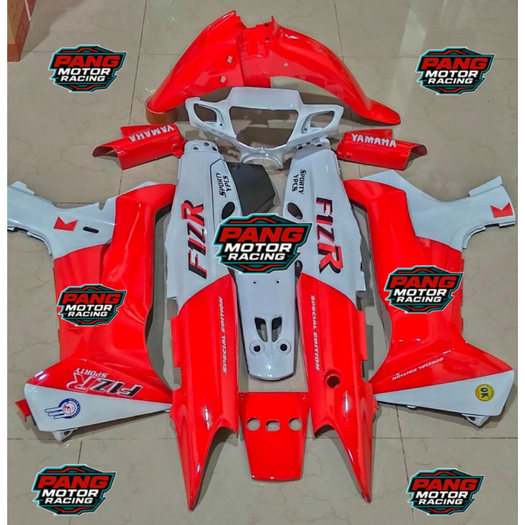 Body Set FIZ R MARBORO MERAH PUTIH Body Fulset F1zr Vega R MARBORO
