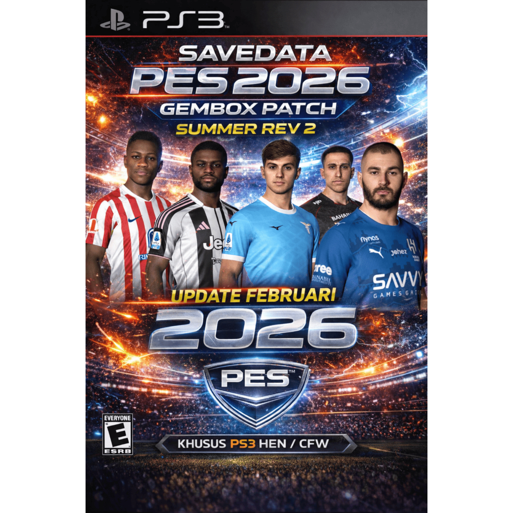 SAVEDATA PES 2026 GEMBOX PATCH SUMMER REV 2 || UPDATE FEBRUARI 2026