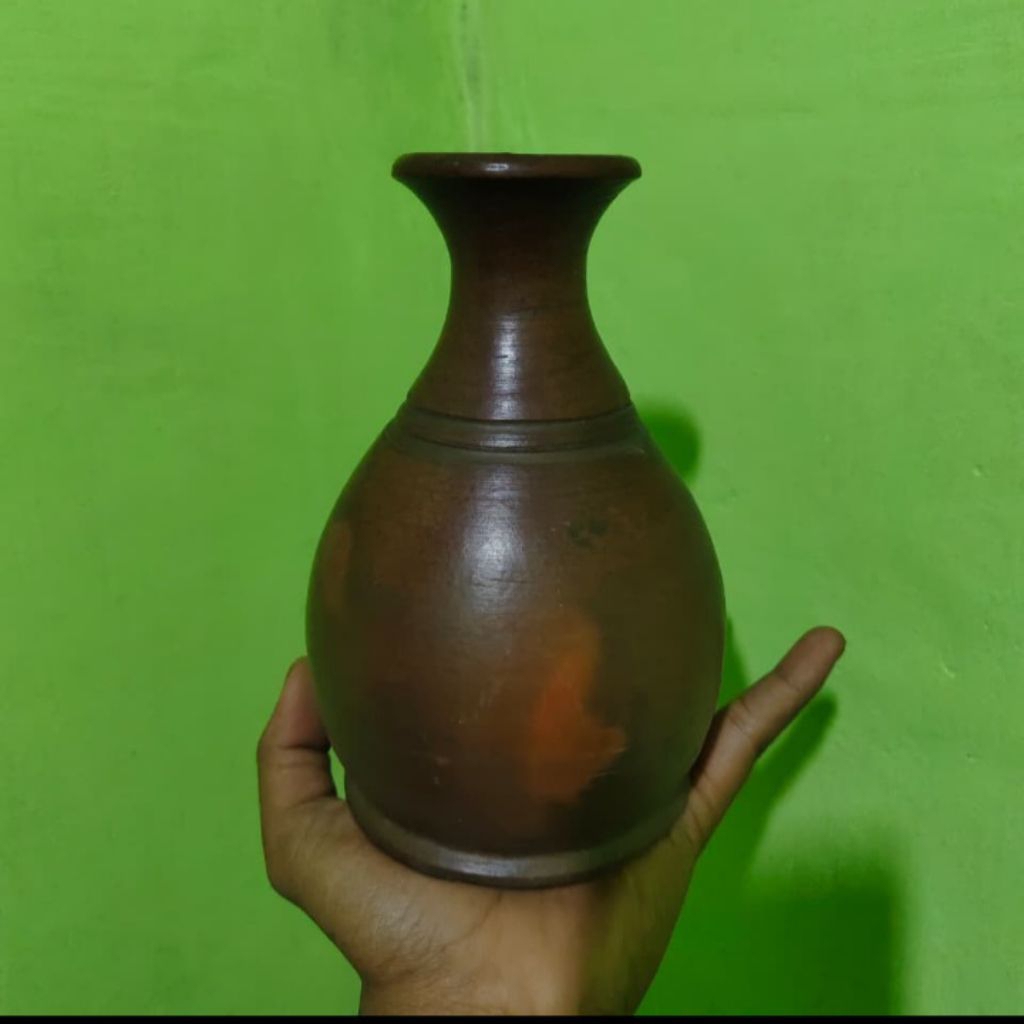 Vas Bunga Aestethic Tanah liat | Gerabah Klaten | Gerabah Bayat