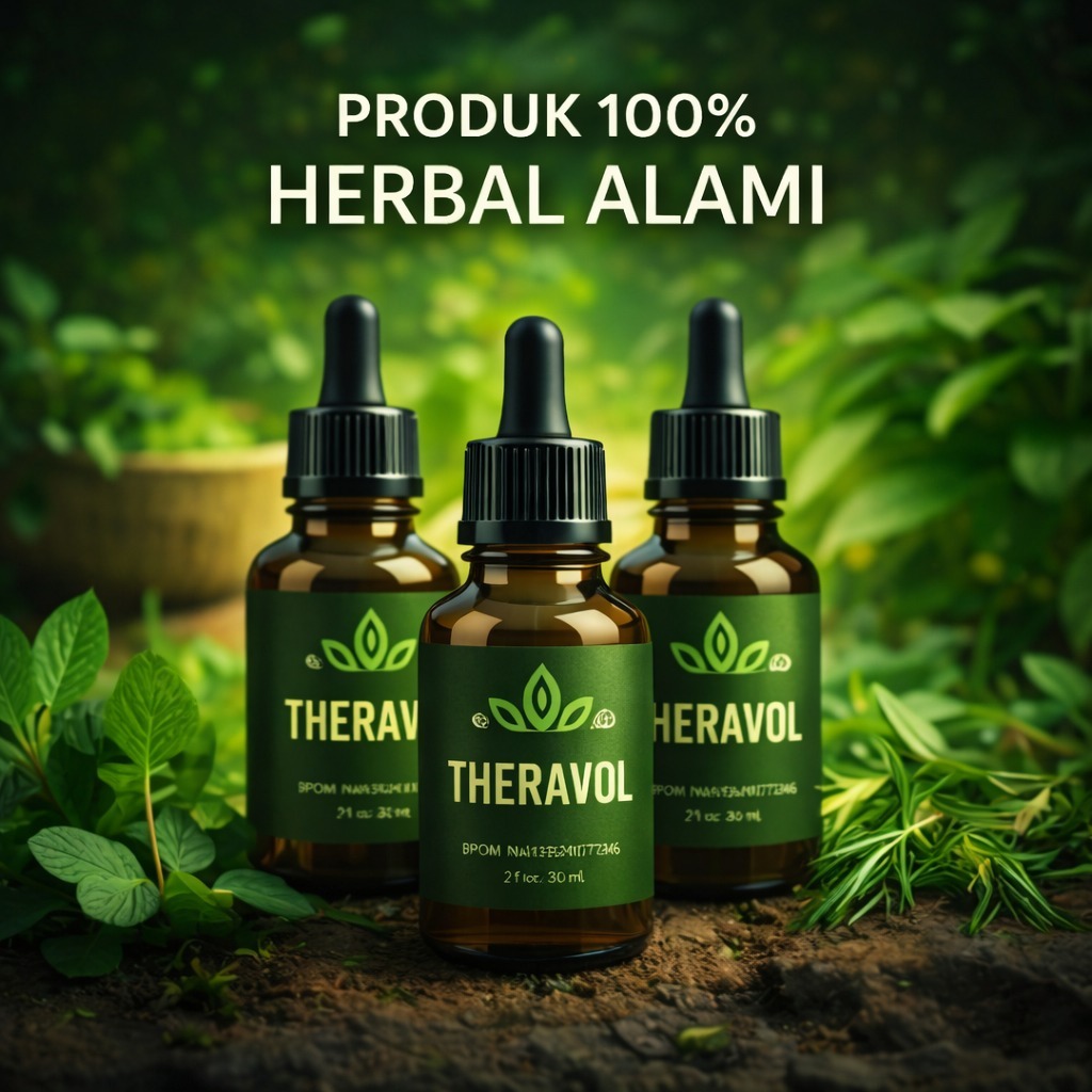 TERLARIS NO 1 THERAVOL Natural OIL PembesarPenis BPOM 100%Minyak Pijat Ampuh Joni Pria Membesr