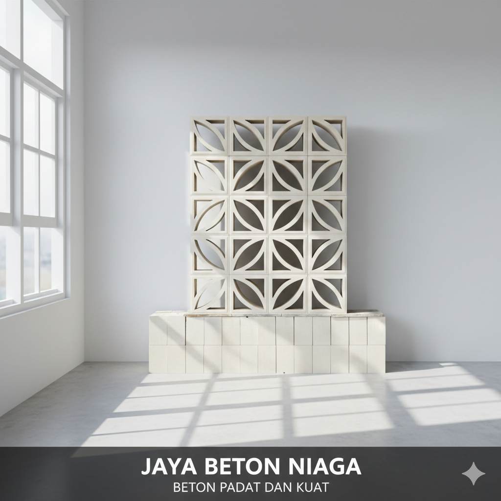 JAYA BETON NIAGA - Roster Beton Minimalis - Loster Beton Minimalis, Model Best Seller, Ukuran 20 x 2