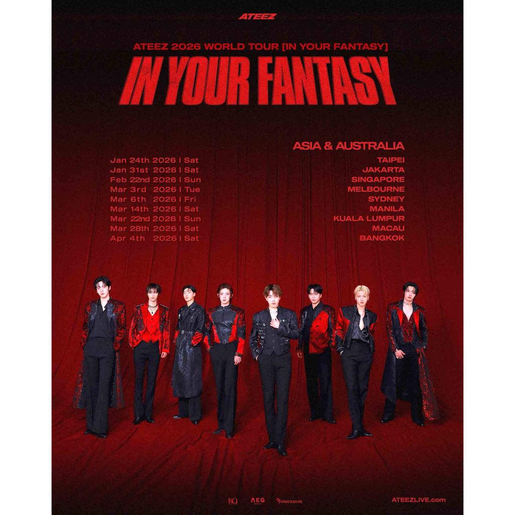 ATEEZ 2025 WORLD TOUR [IN YOUR FANTASY] IN JAPAN