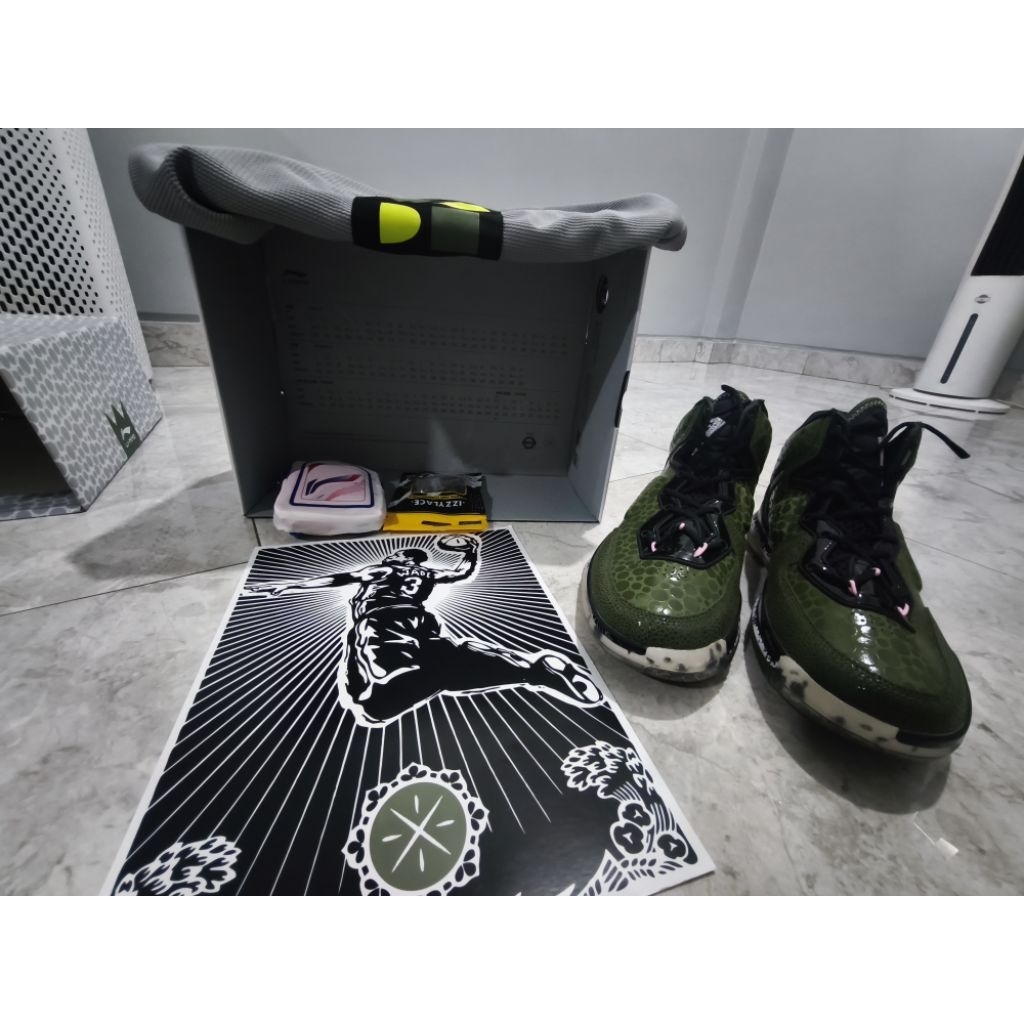 LiNing Way of Wade 1 "Green Stringray"