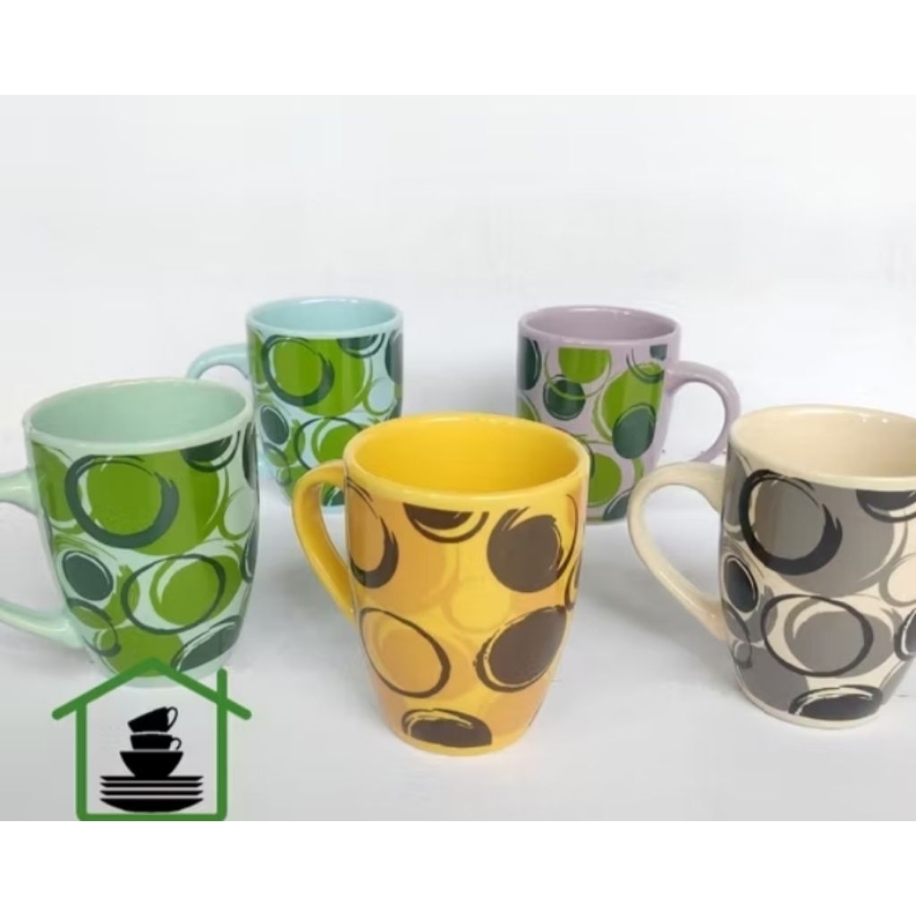 mug keramik motif cantik