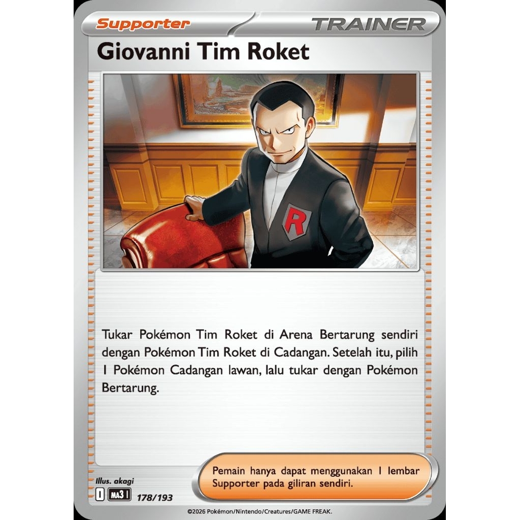 Giovanni Tim Roket MA3 178/193 ID