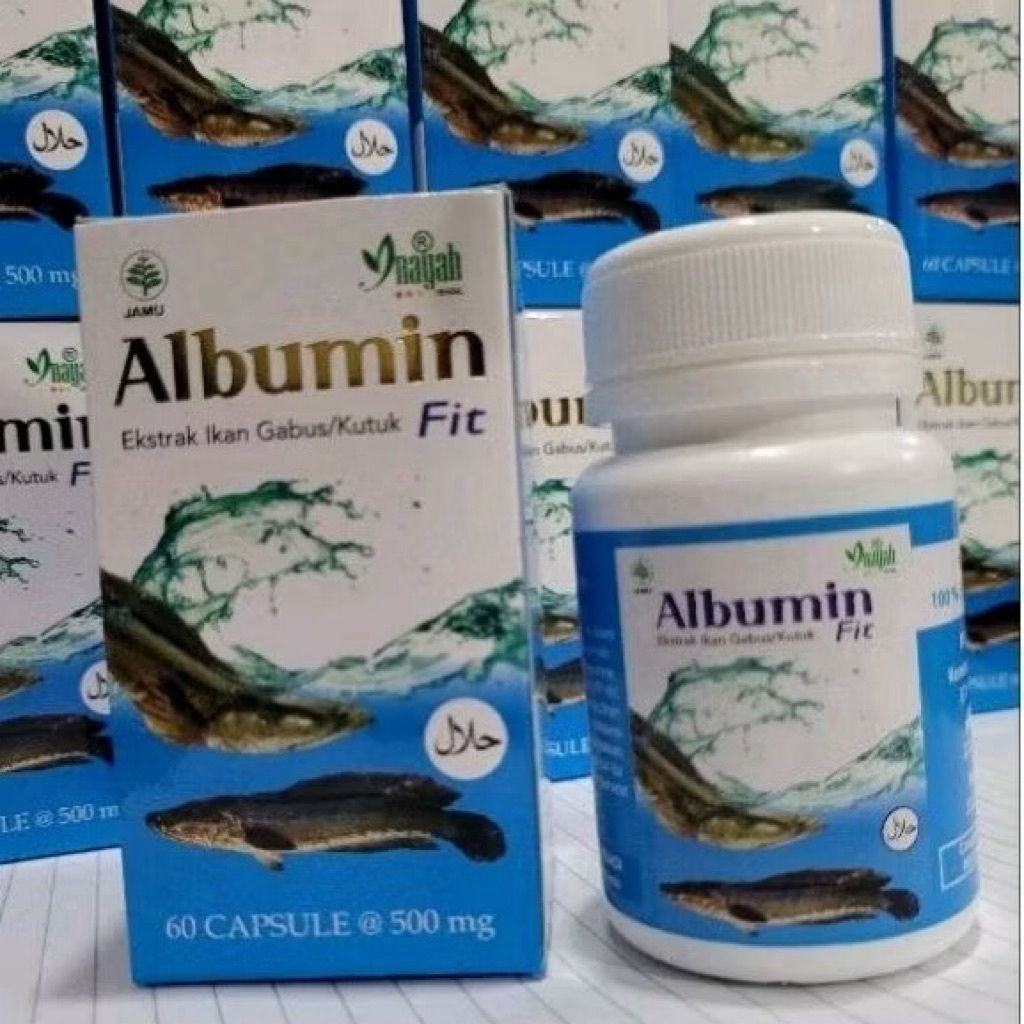 Kapsul Albumin Albumin Fit 60 Kapsul