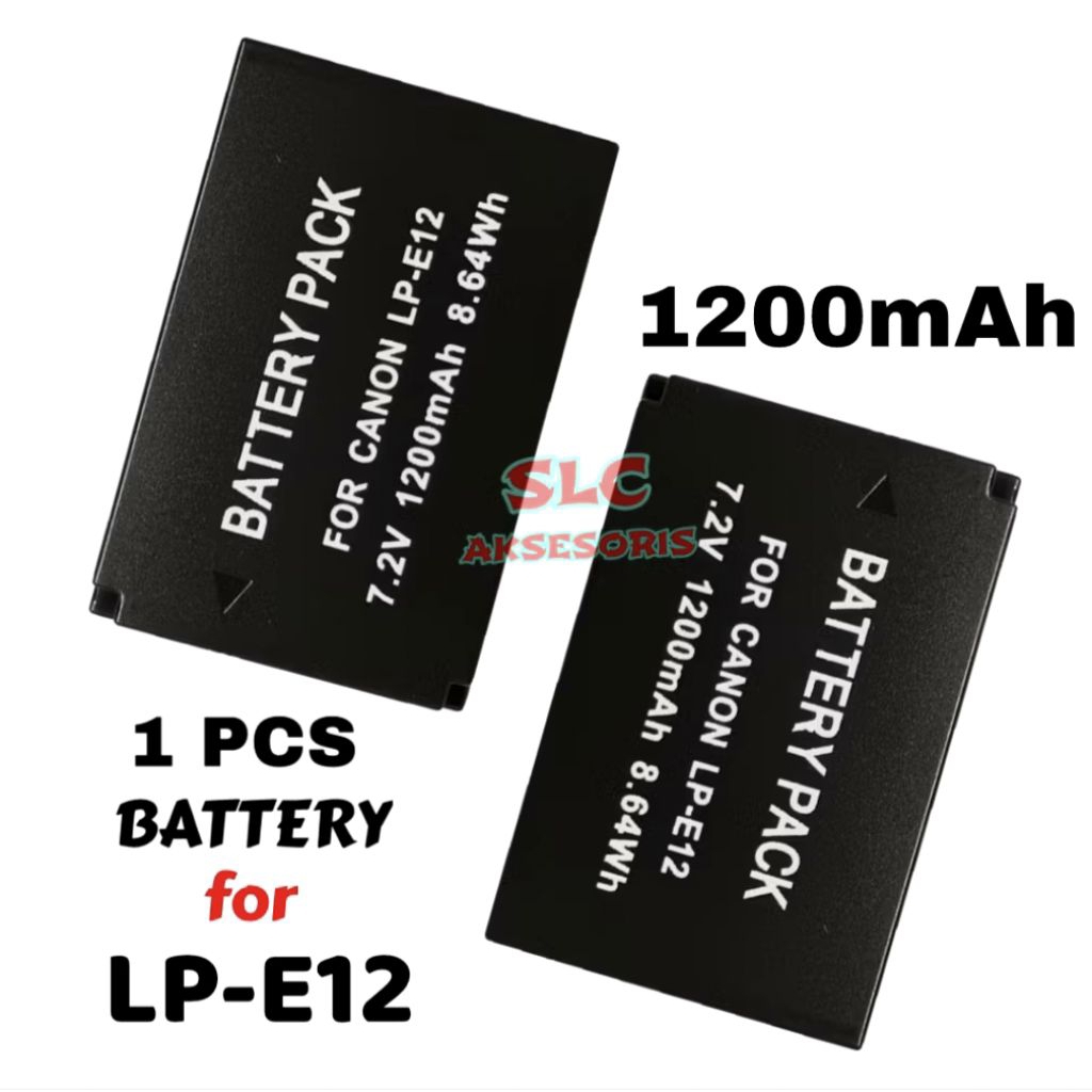 BATTERY CAMERA CANON BATREI DSLR EOS 100D BATERE KAMERA SLR PROFESIONAL 100 D EOS100D PRO EOS100 D