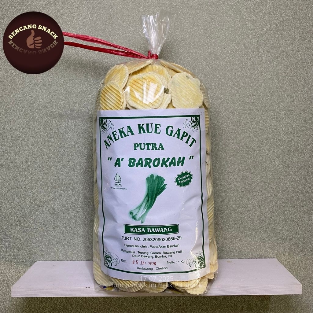 Gapit Simping Rasa Bawang Sebal 1Kg Super Gurih Harga Pabrik