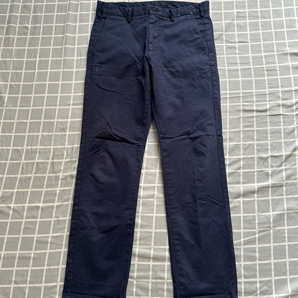 Long Pants Chino Uniqlo Navy