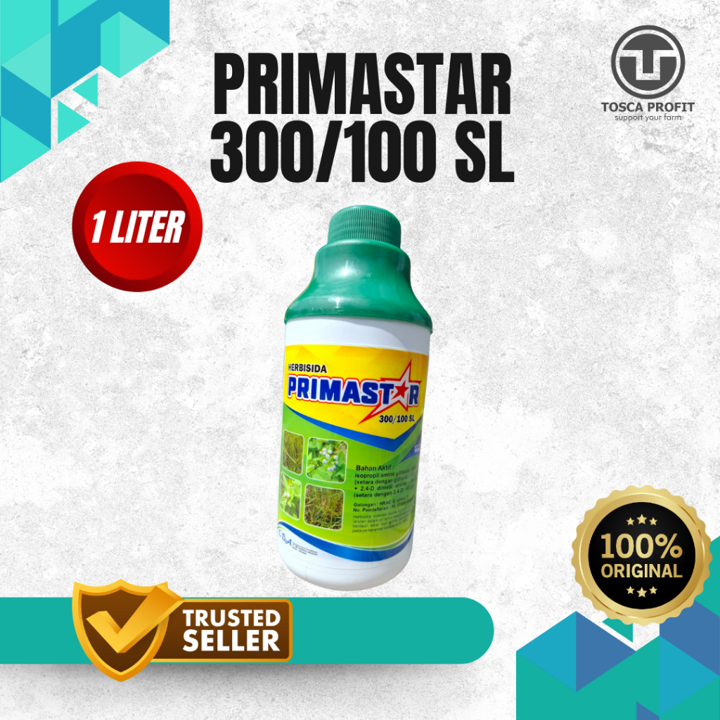 Herbisida Primastar 300/100 SL 1 Liter - Pembasmi Rumput Sistemik & Kontak Paling Ampuh