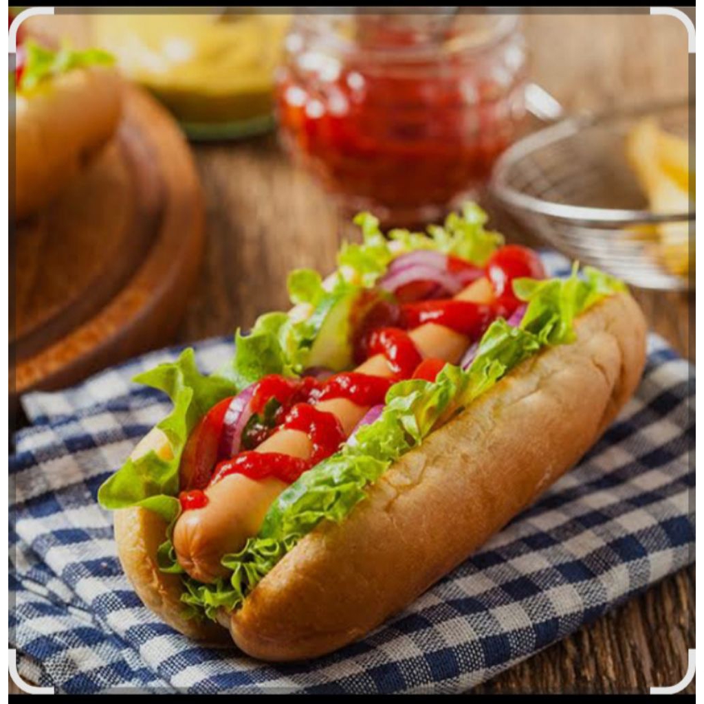 HOT DOG Bernardi with Sosis Bakar Jumbo