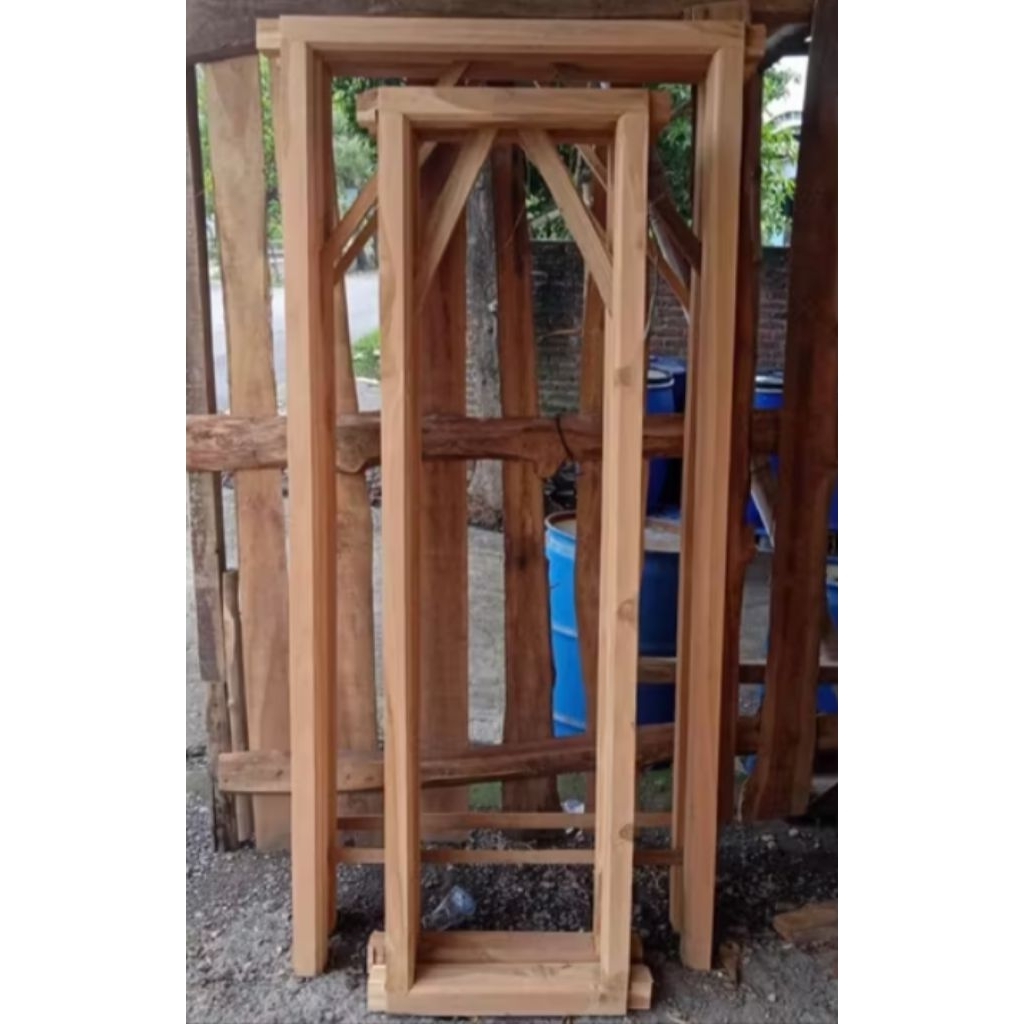 Kusen Jendela kaca mati ukuran Luar