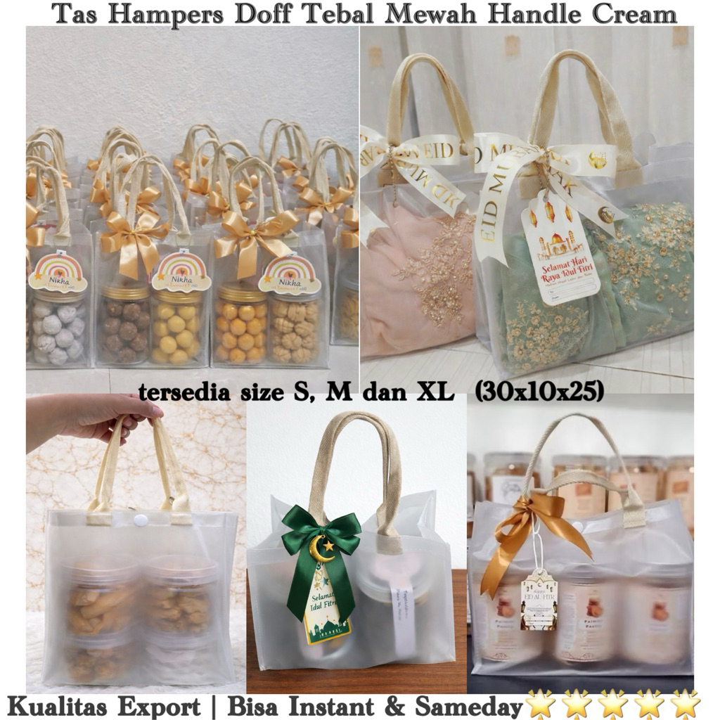 Tas Hampers Doff Mewah TEBAL Goodie Bag DOFF Tas Hampers Toples Tabung 800 ml / 750 ml Tas Hampers K