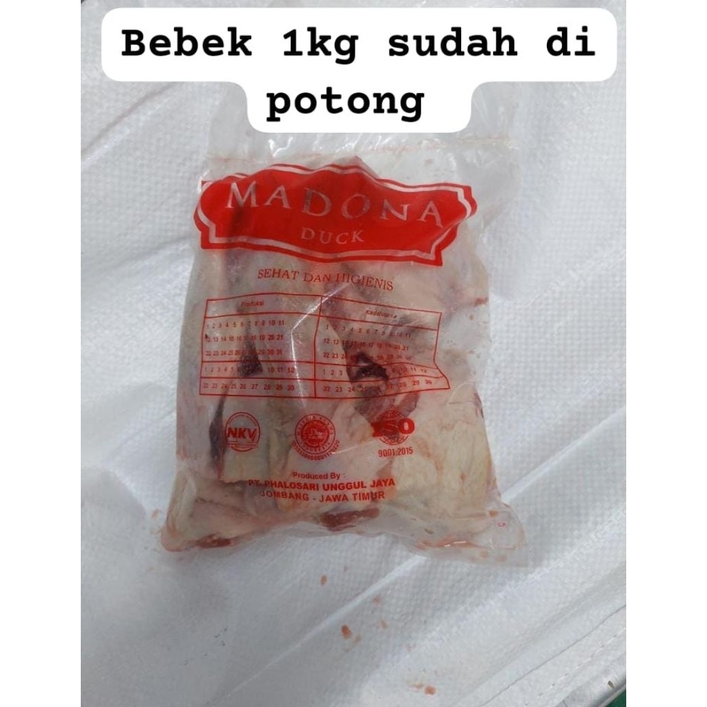 Promo Bebek potong 1kg madona duck / bebek parting fresh segar beku
