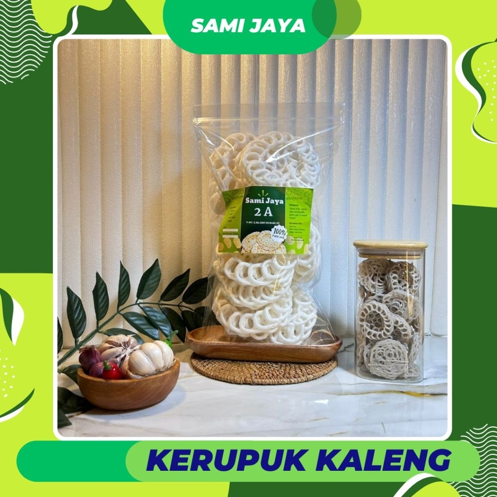 SAMI JAYA KERUPUK KALENG PUTIH