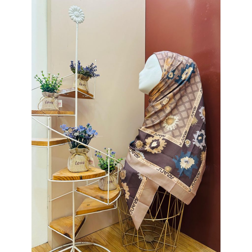 HIJAB TSURAYYA MEWAH / JILBAB FIZZI ORIGINAL