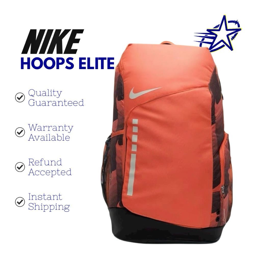 Nike Elite Backpack Original 100% 32L Volume 2 || Tas Ransel Basket || Tas Ransel Unisex || Tas Rans