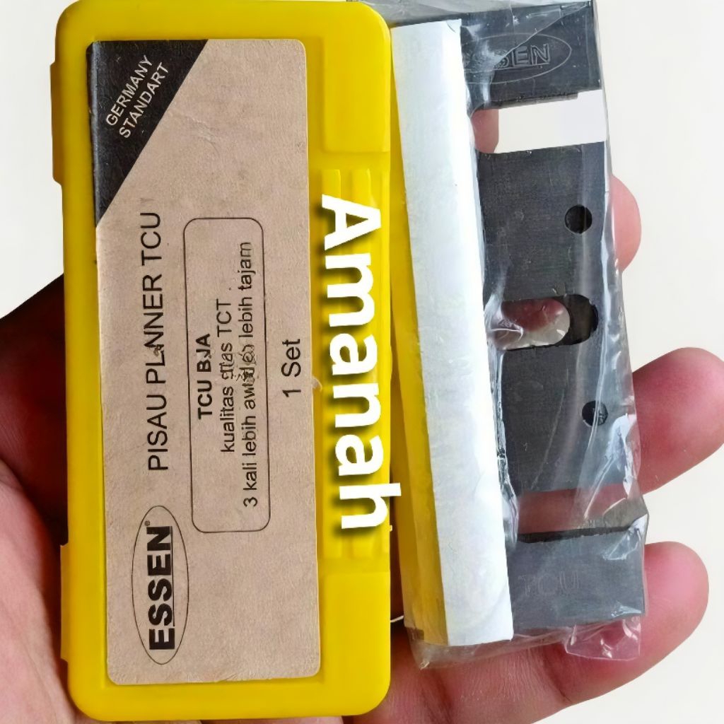 Mata pisau pasah kayu planer blade TCU essen