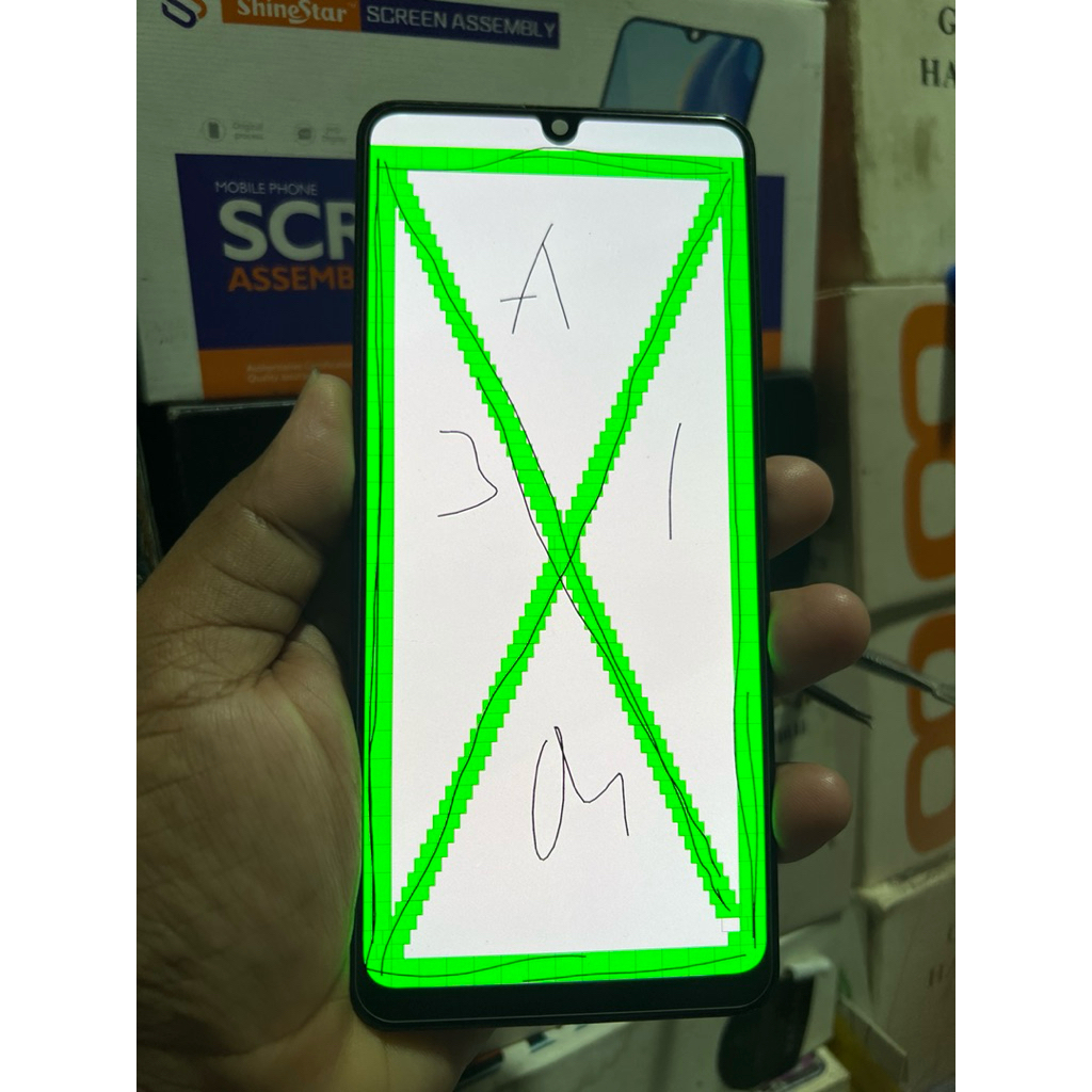lcd+ fream copotan Samsung A31 normal