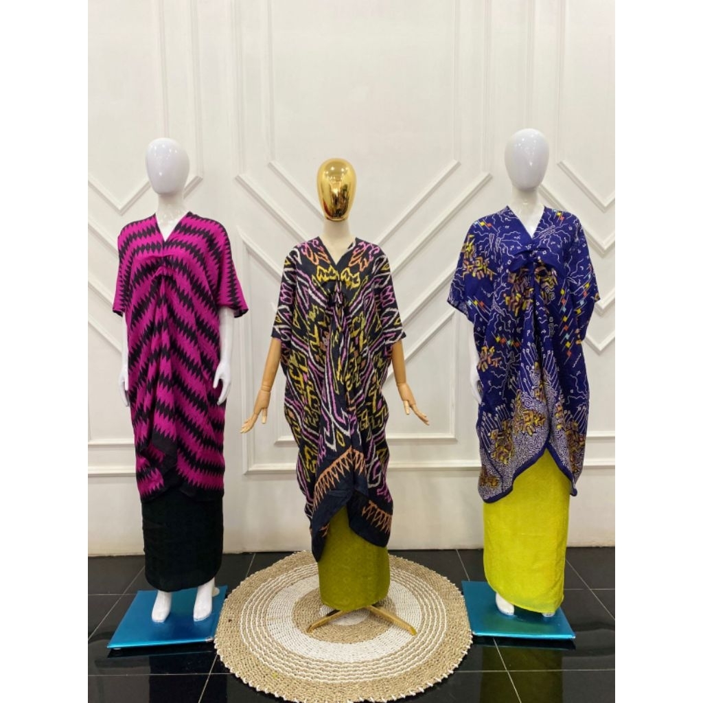 Baju pesta modern Set atasan rok lilit murah