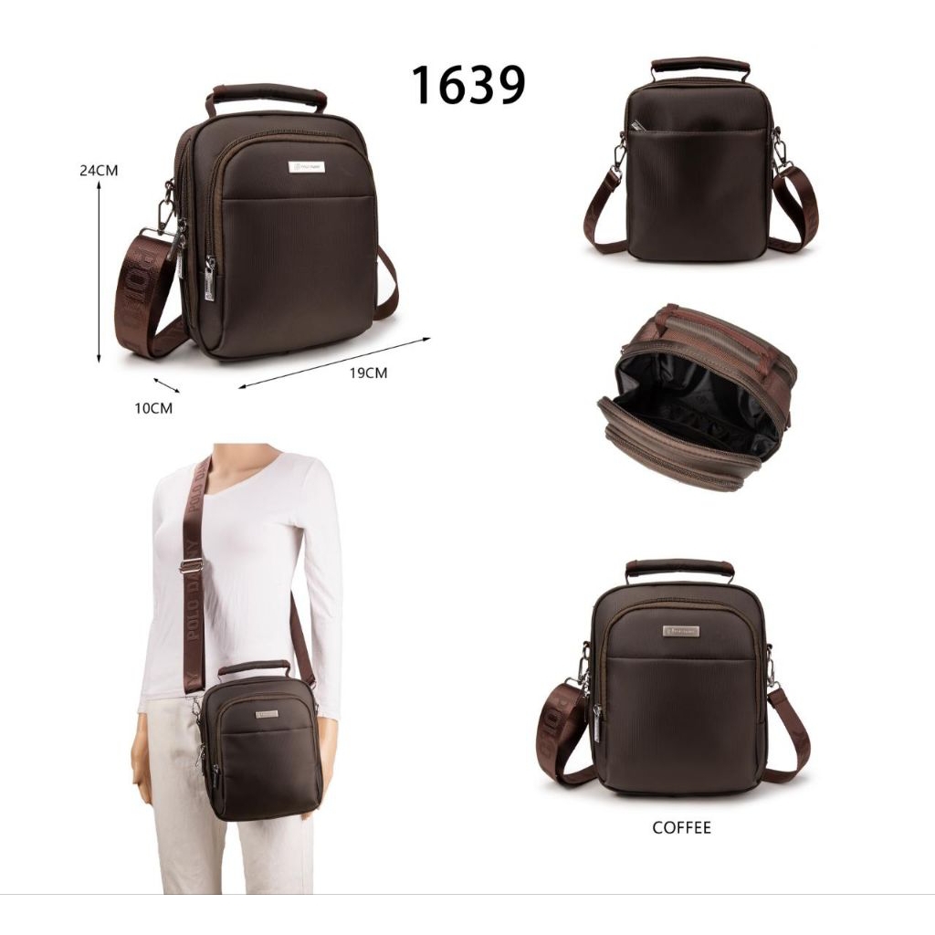 TAS POLO DANNY ORIGINAL. TAS SELEMPANG POLO DANNT