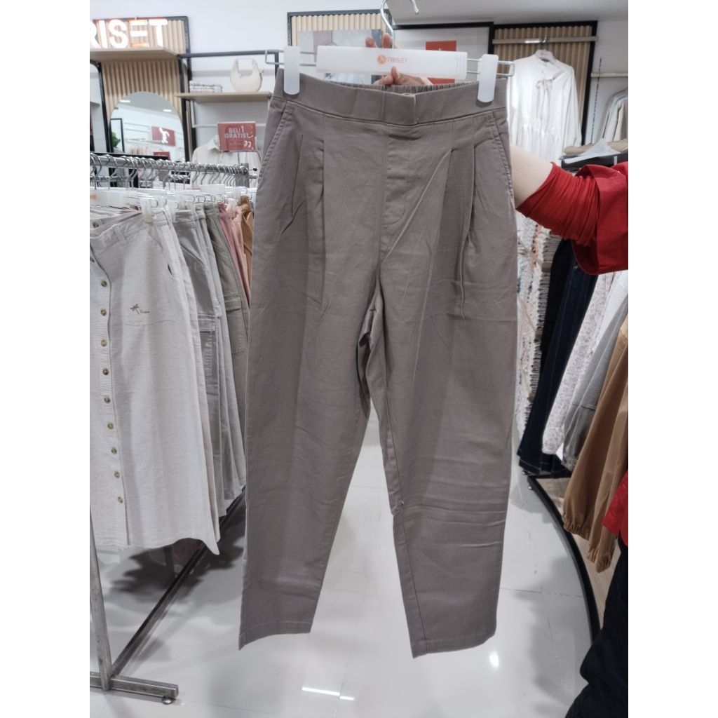 celana chino wanita  triset