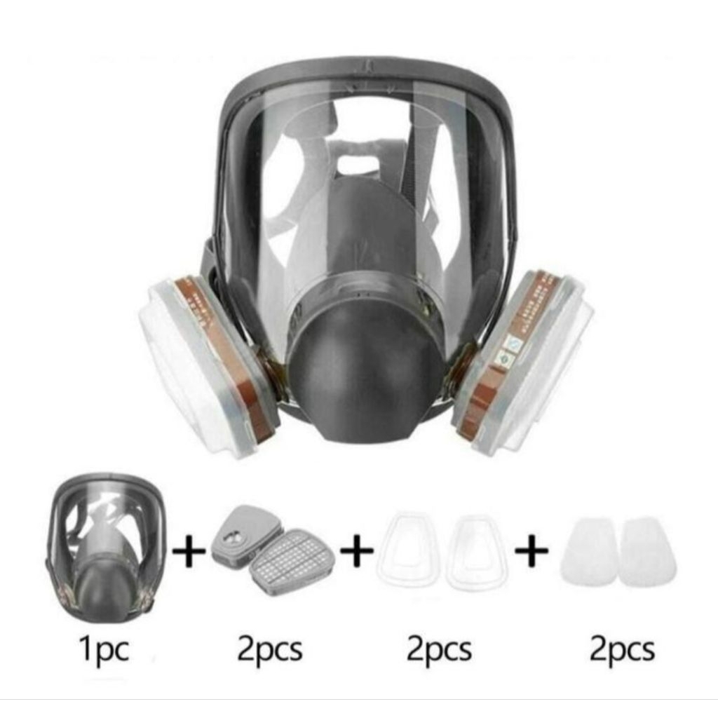 MASKER FULL FACE 3M 6800 / MASKER 3M 6800+FILTER / MASKER 3M 6800
