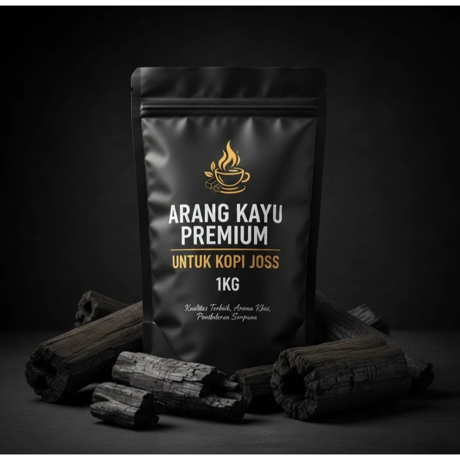 SARI Arang Kayu Asam Premium 1KG untuk Kopi Joss