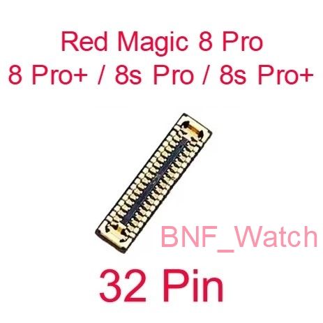 FPC Socket Konektor Charger di Mesin Nubia Red Magic 8 Pro NX729J / Nubia Red Magic 8 Pro+ / Nubia R