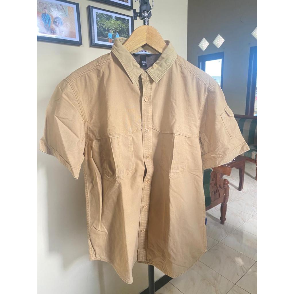 EIGER KEMEJA TACTICAL LENGAN PENDEK PRELOVED