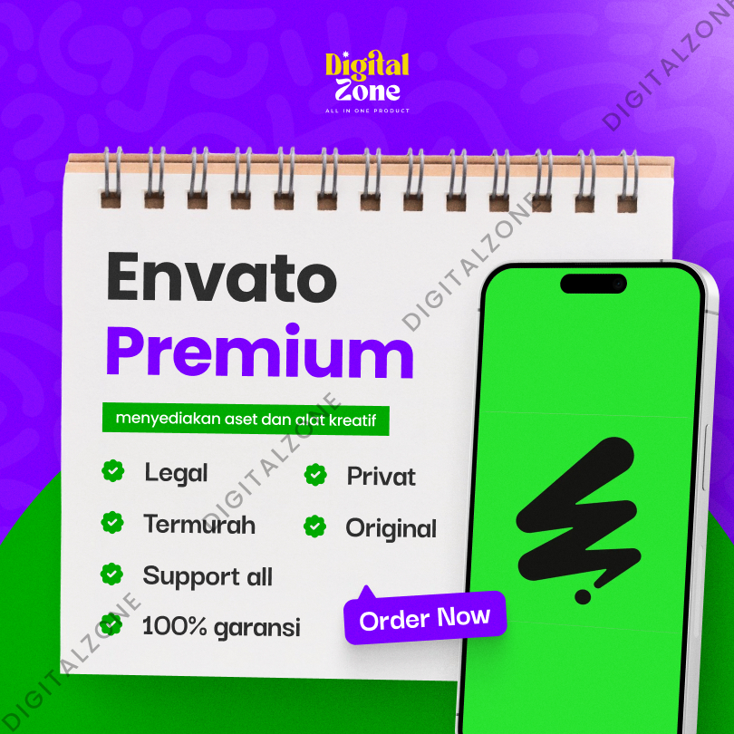 [PROMO TERBATAS] Envato Elements Harian