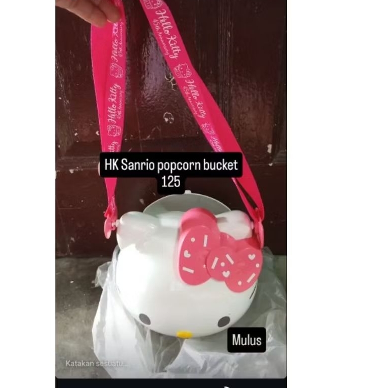 Sanrio popcorn bucket