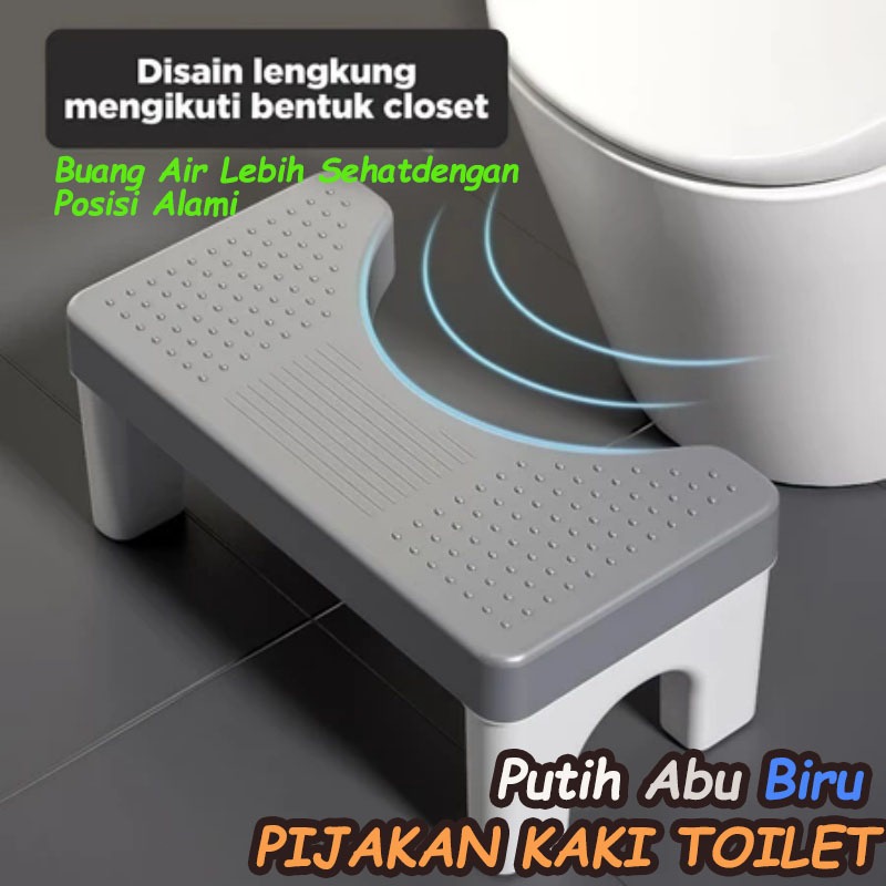 Kursi jongkok toilet kursi toilet duduk plastik kloset jongkok flush bangku jongkok kuat