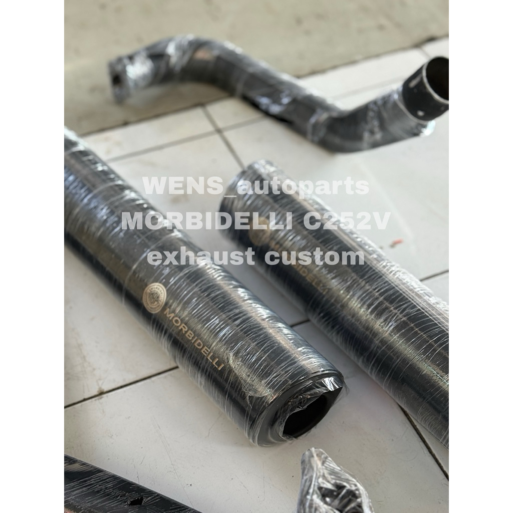 knalpot Morbidelli C252V oem look