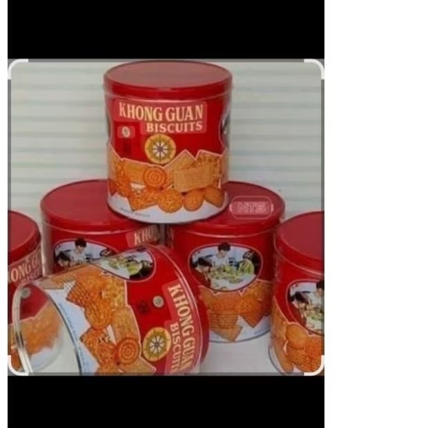 Biskuit Khong Guan kaleng kecil harga perdus