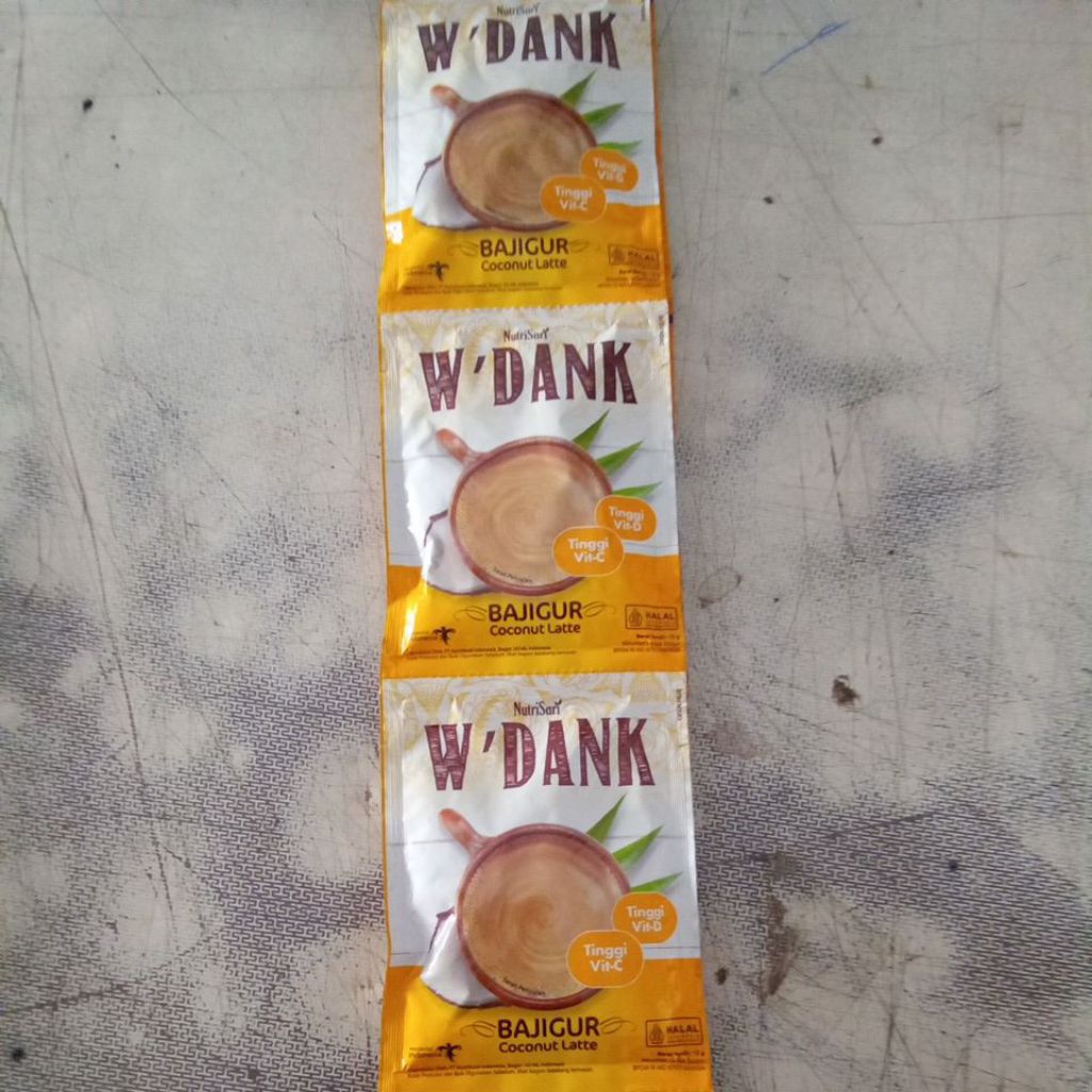 Nutrisari W'Dank Bajigur 1renceng 10pcs