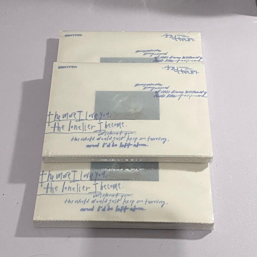 ALBUM ENHYPEN DAYDREAM JAPAN SEALED