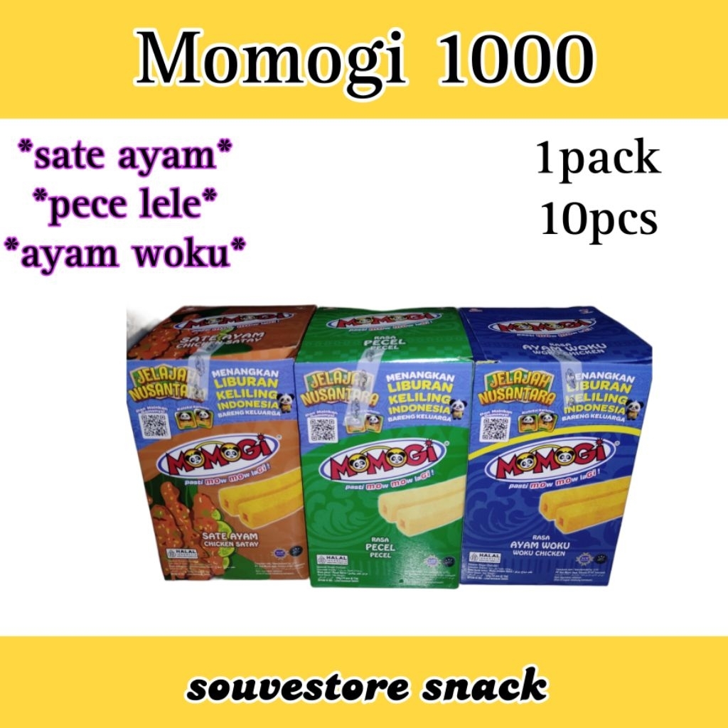 Momogi Snack jagung momogi cokelat momogi keju momogi 500 momogi 1000i