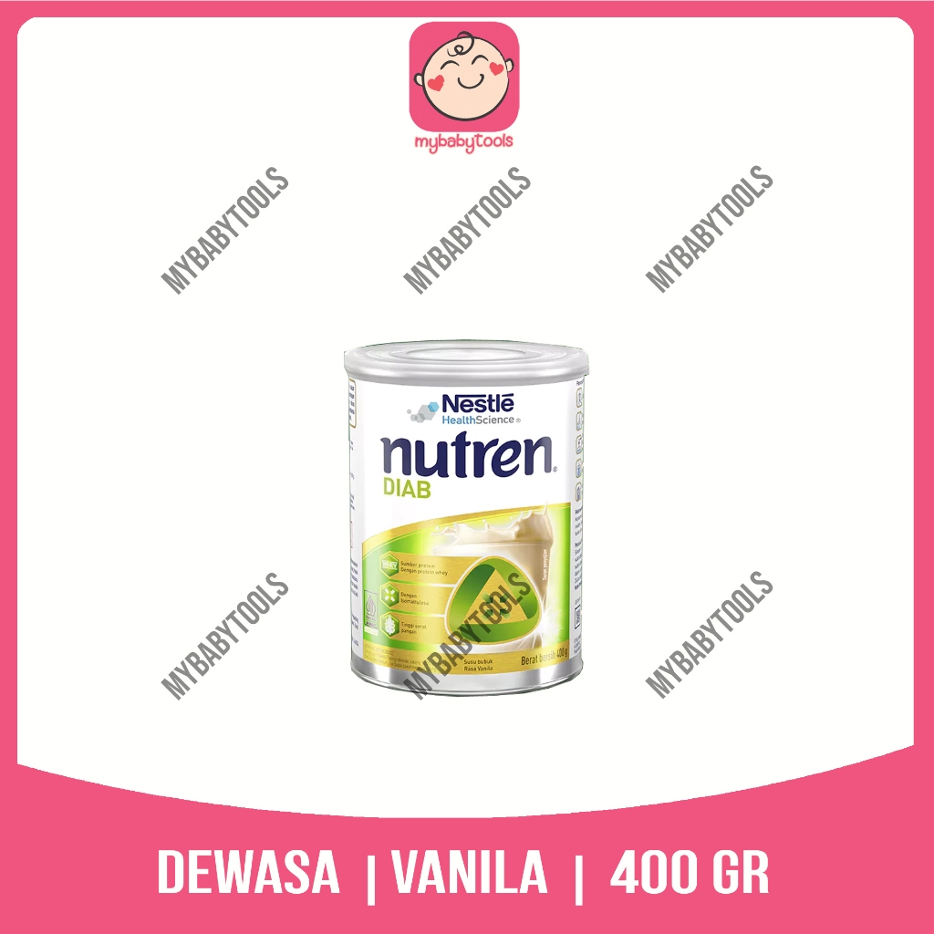 NESTLE Nutren Diab Susu Diabetes Vanila Kaleng 400g
