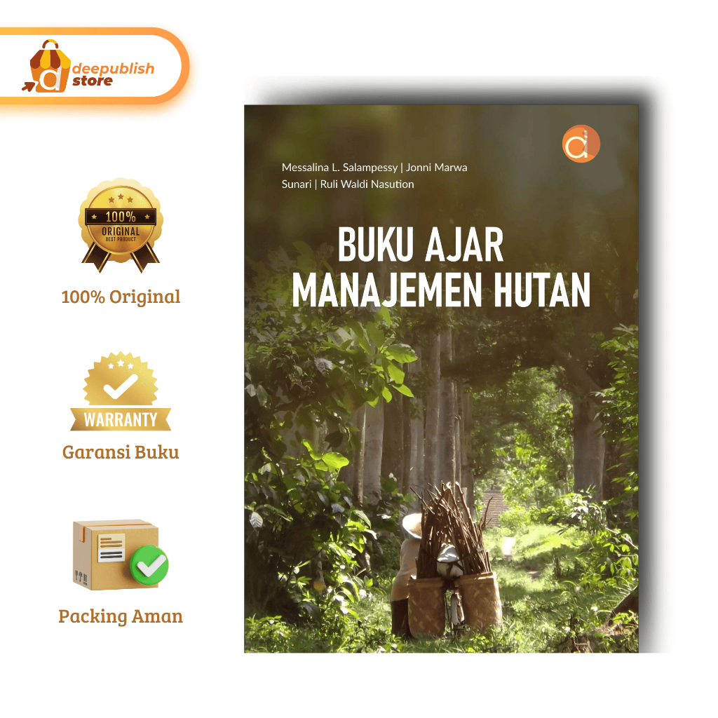 Deepublish | Buku Ajar Manajemen Hutan | Buku Kehutanan | Buku Pendidikan | Original