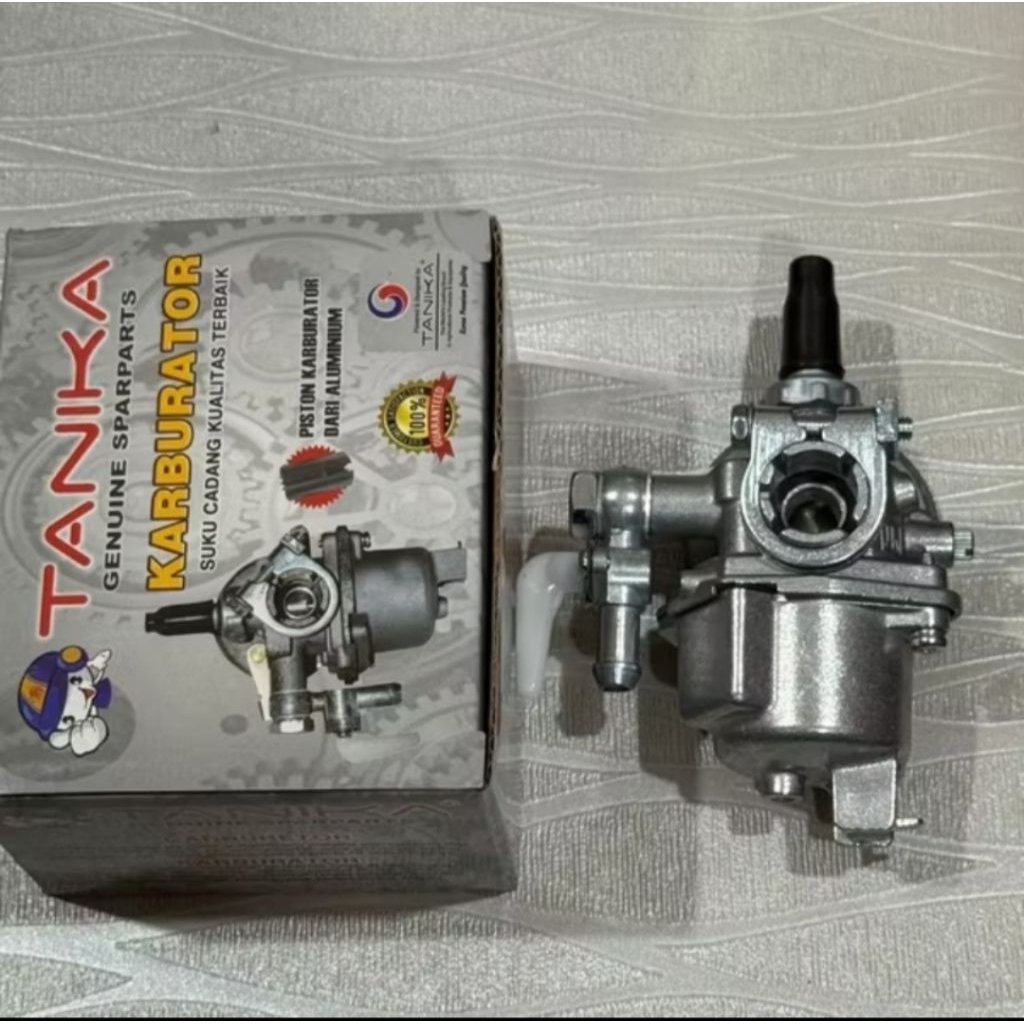 Carburetor / Karburator Mesin Potong Rumput Mesin Babat 328 TANIKA Model Clamp Klem