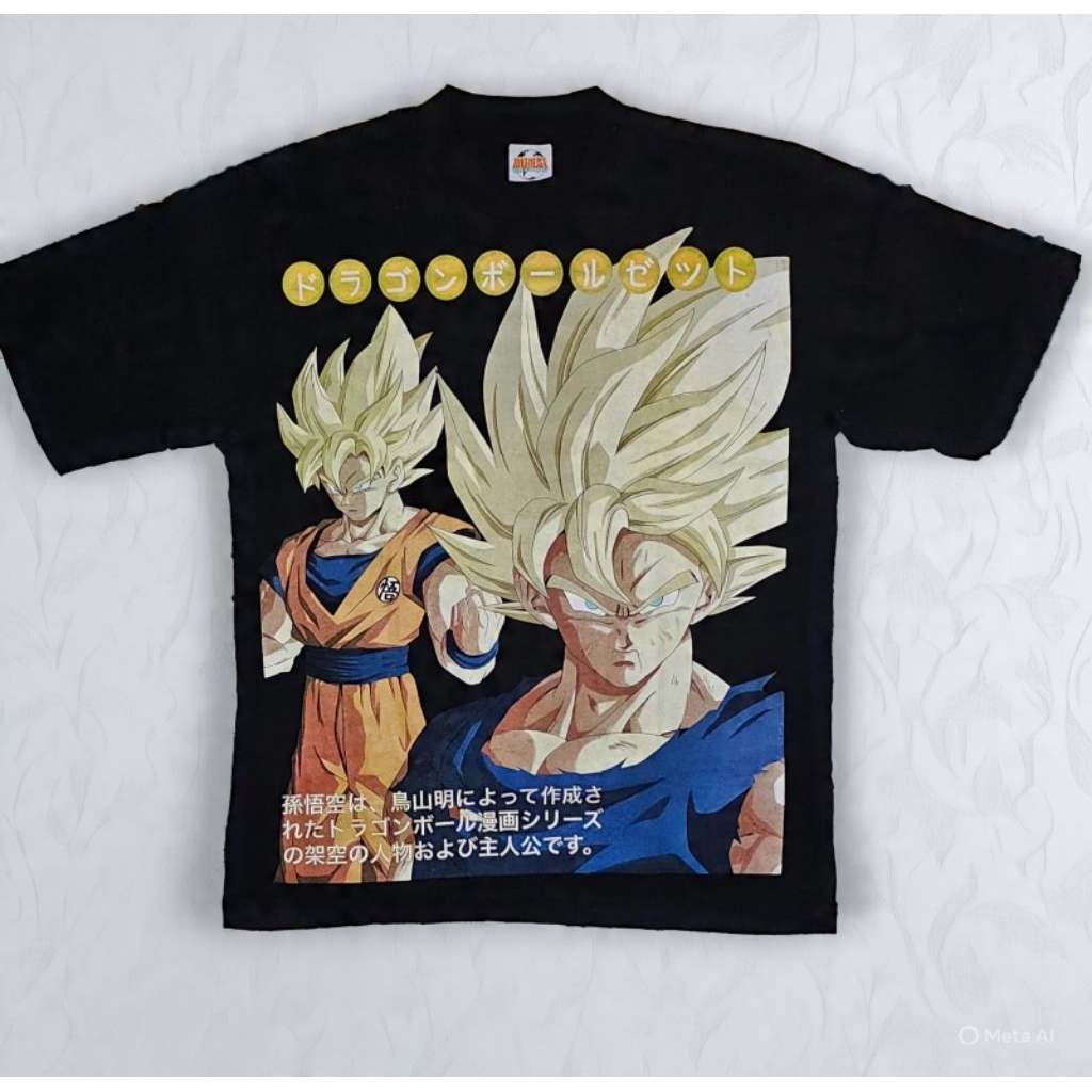 Kaos Anime Dragon Ball Goku Bootleg